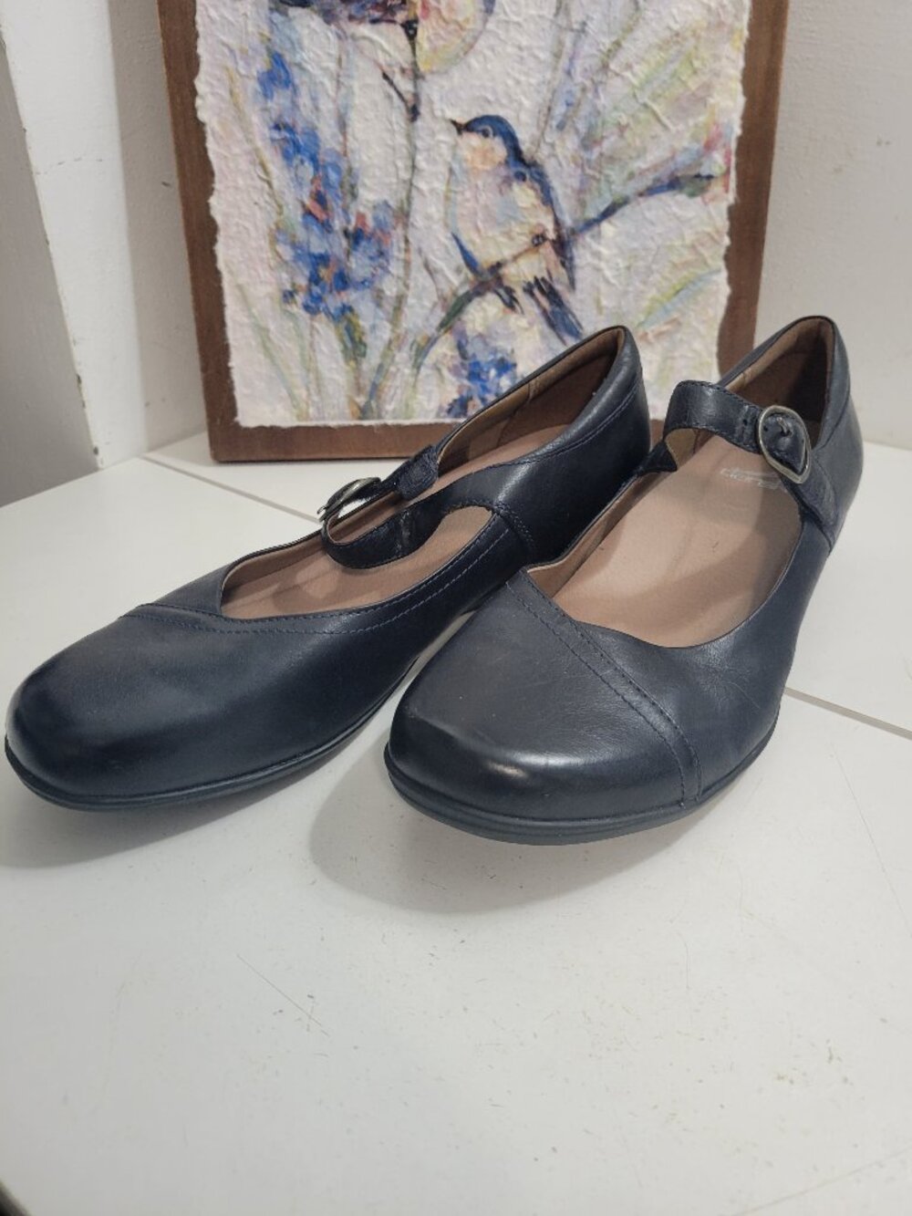 Dansko Navy Blue Mary Janes Size 40
